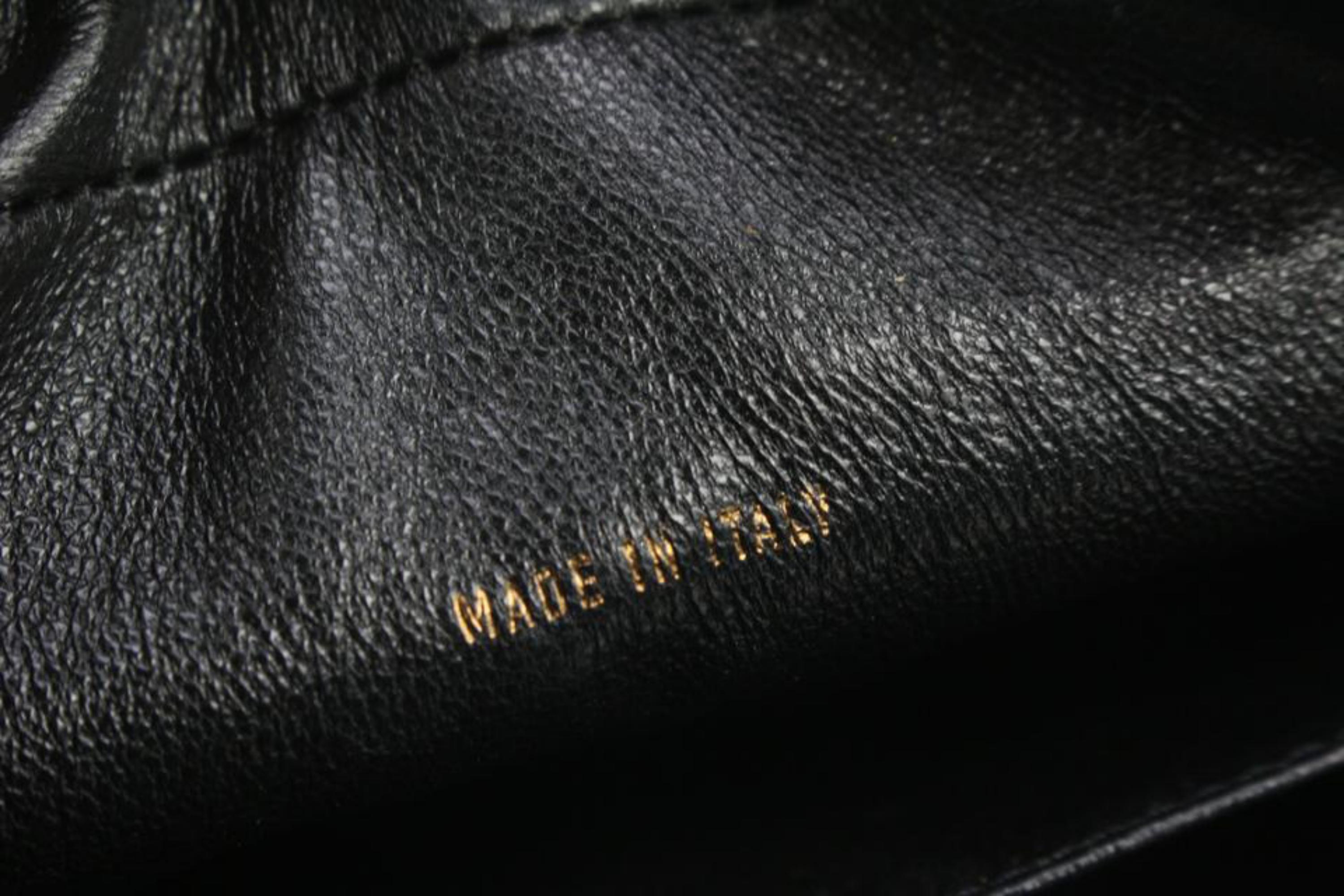 Chanel Black Quilted Patent Shoulder Bag 4c131s For Sale 1