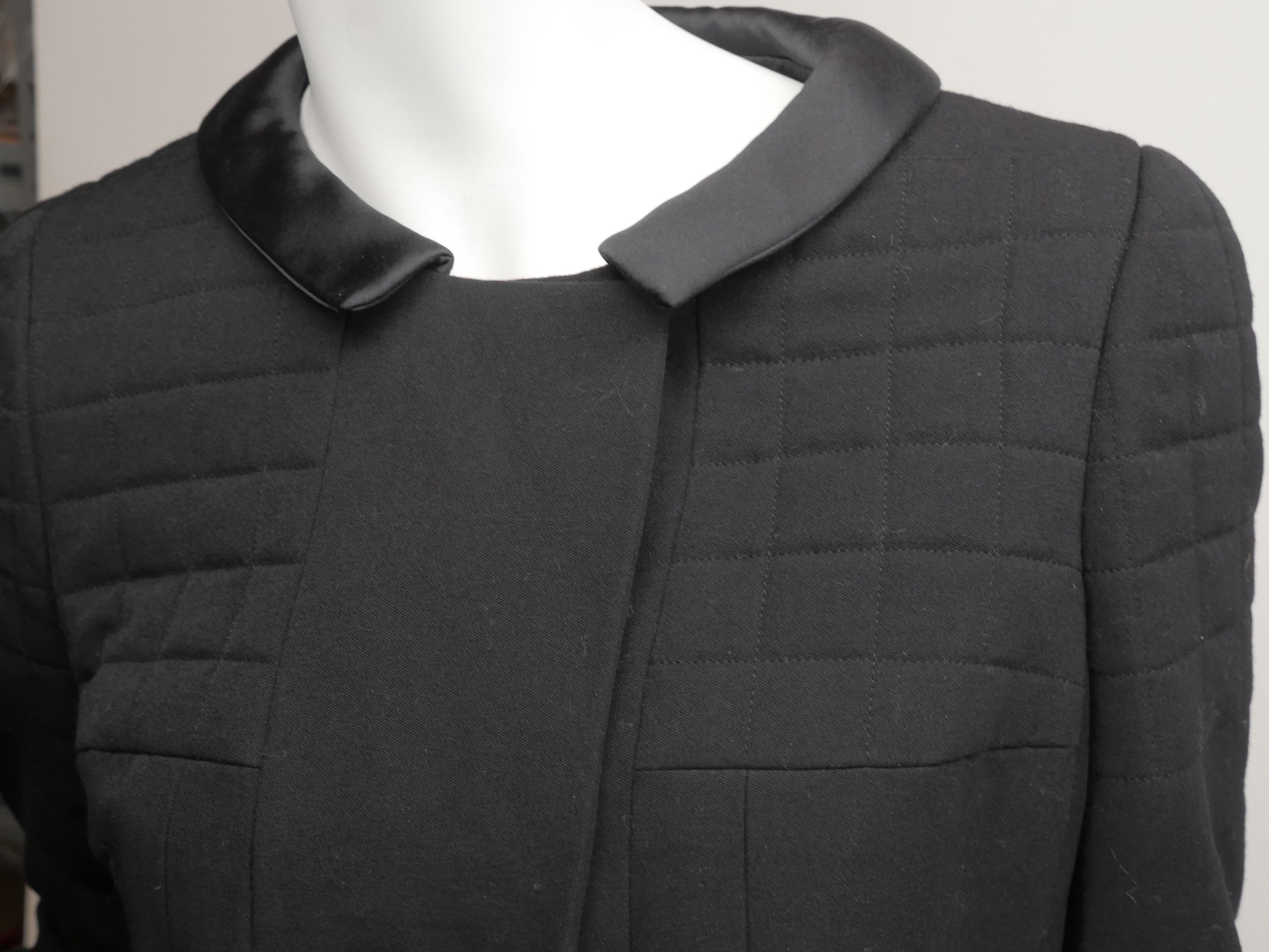 Chanel Black Quilted Skirt Suit 2