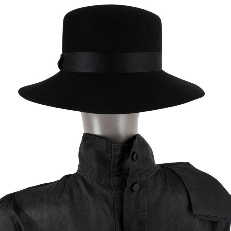 CHANEL Rabbit Fur Felt Fedora Chanel rabbit hat - Gem main image 2