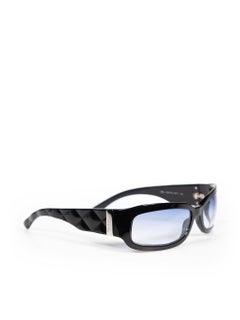 Chanel Black Rectangle Frame Sunglasses