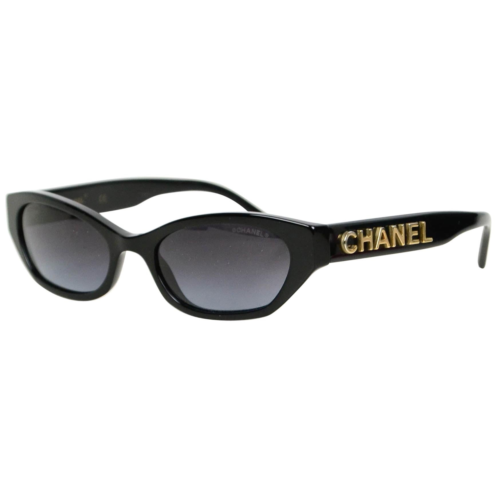 CHANEL Pillow Sunglasses CH5422B BlackGrey at John Lewis  Partners