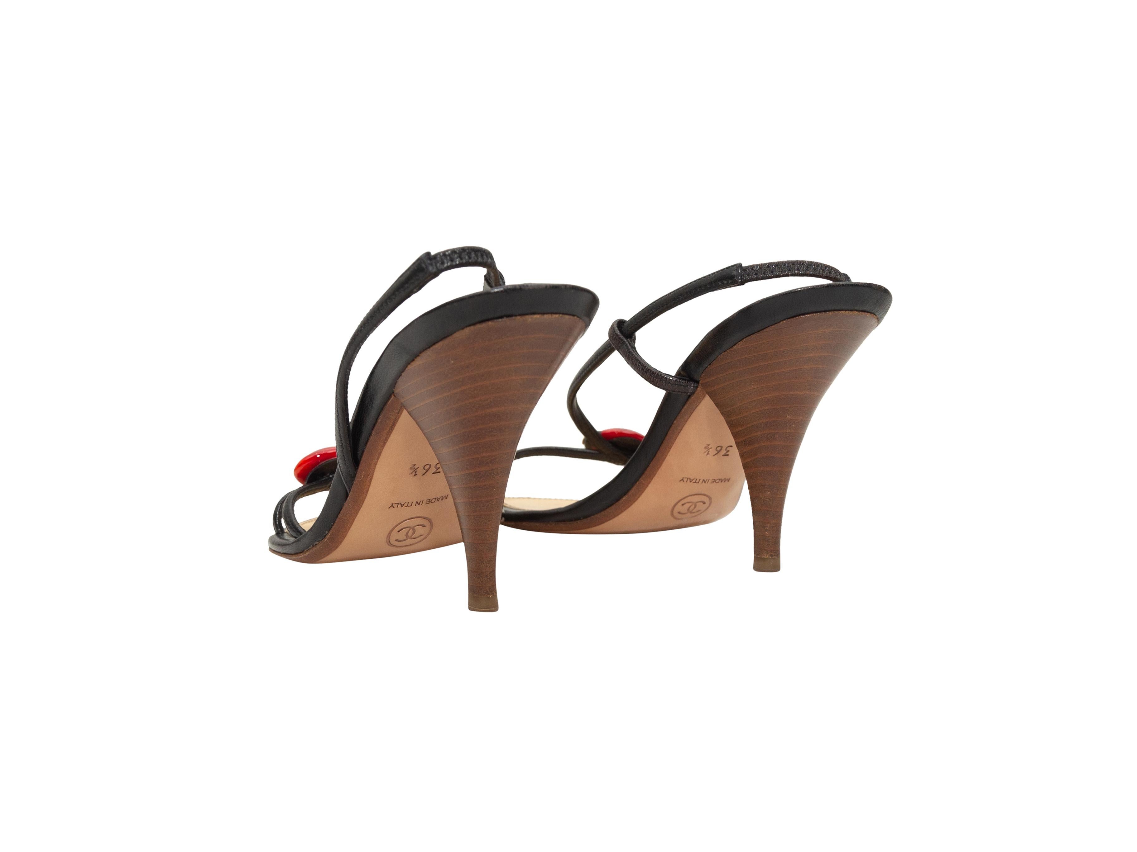 chanel ladybug sandals