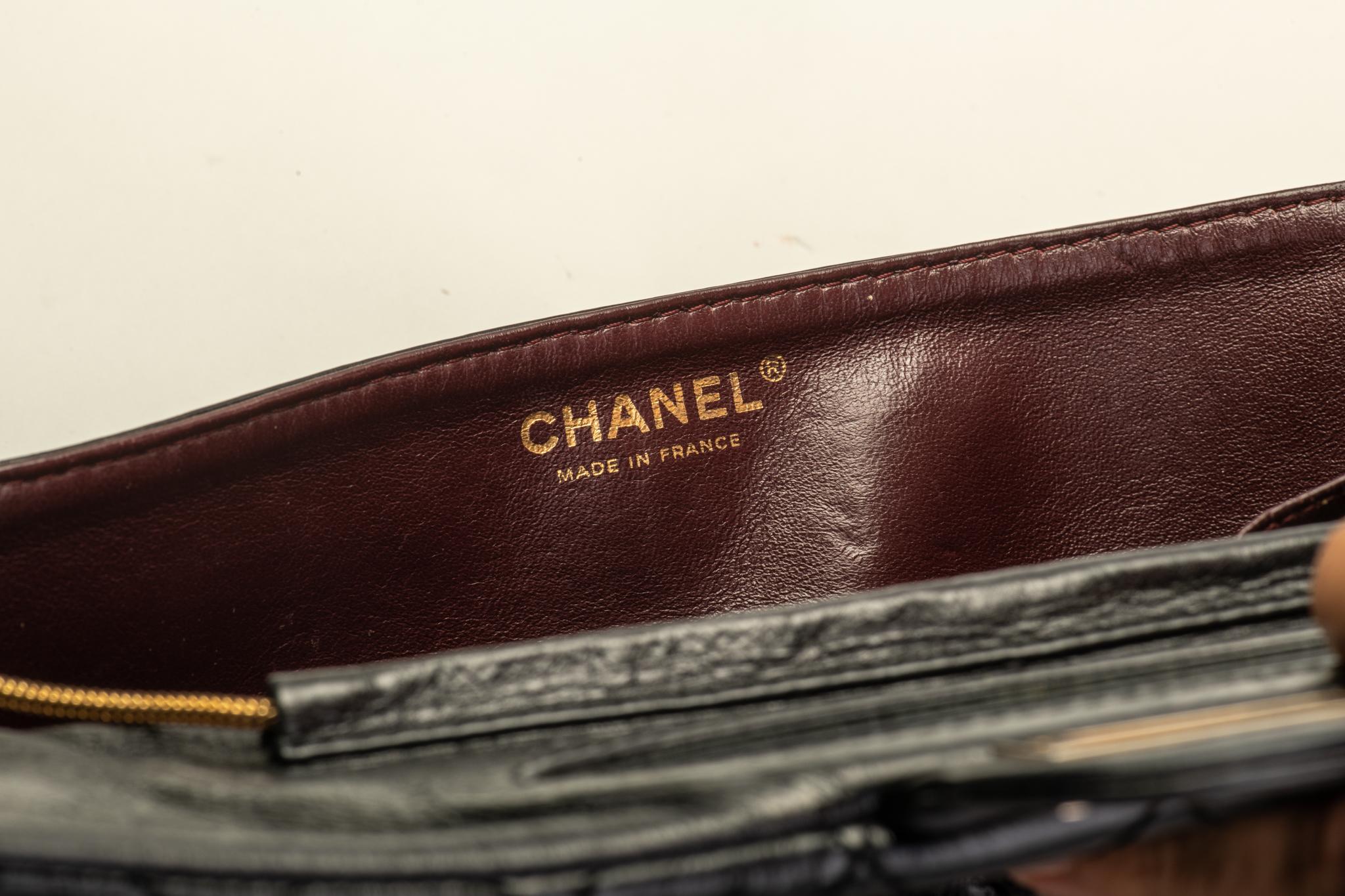 Chanel Black Reissue Clutch 1
