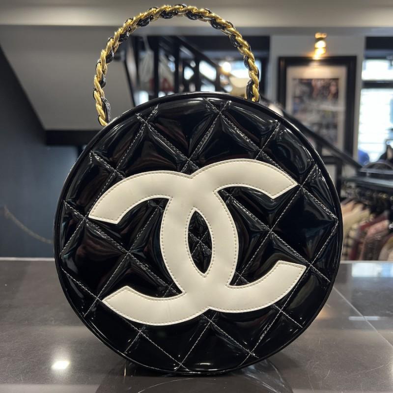 Chanel Black Round Bag 5