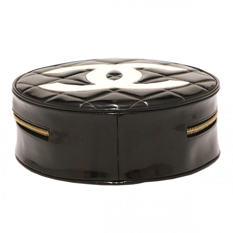 Women's Chanel Black Round Bag