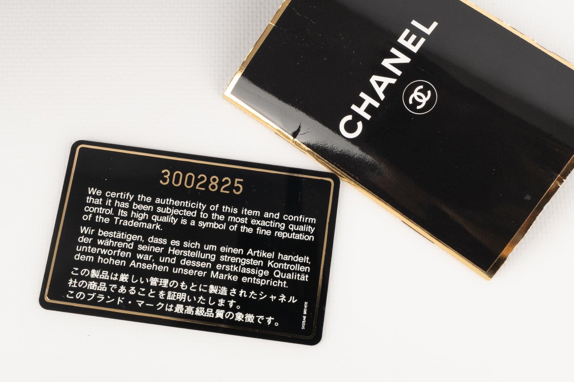 Chanel Black Satin Bag, 1994/1996 For Sale 9