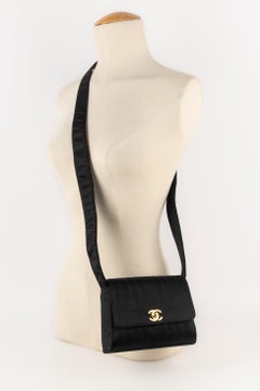 Chanel Black Satin Bag, 1994/1996