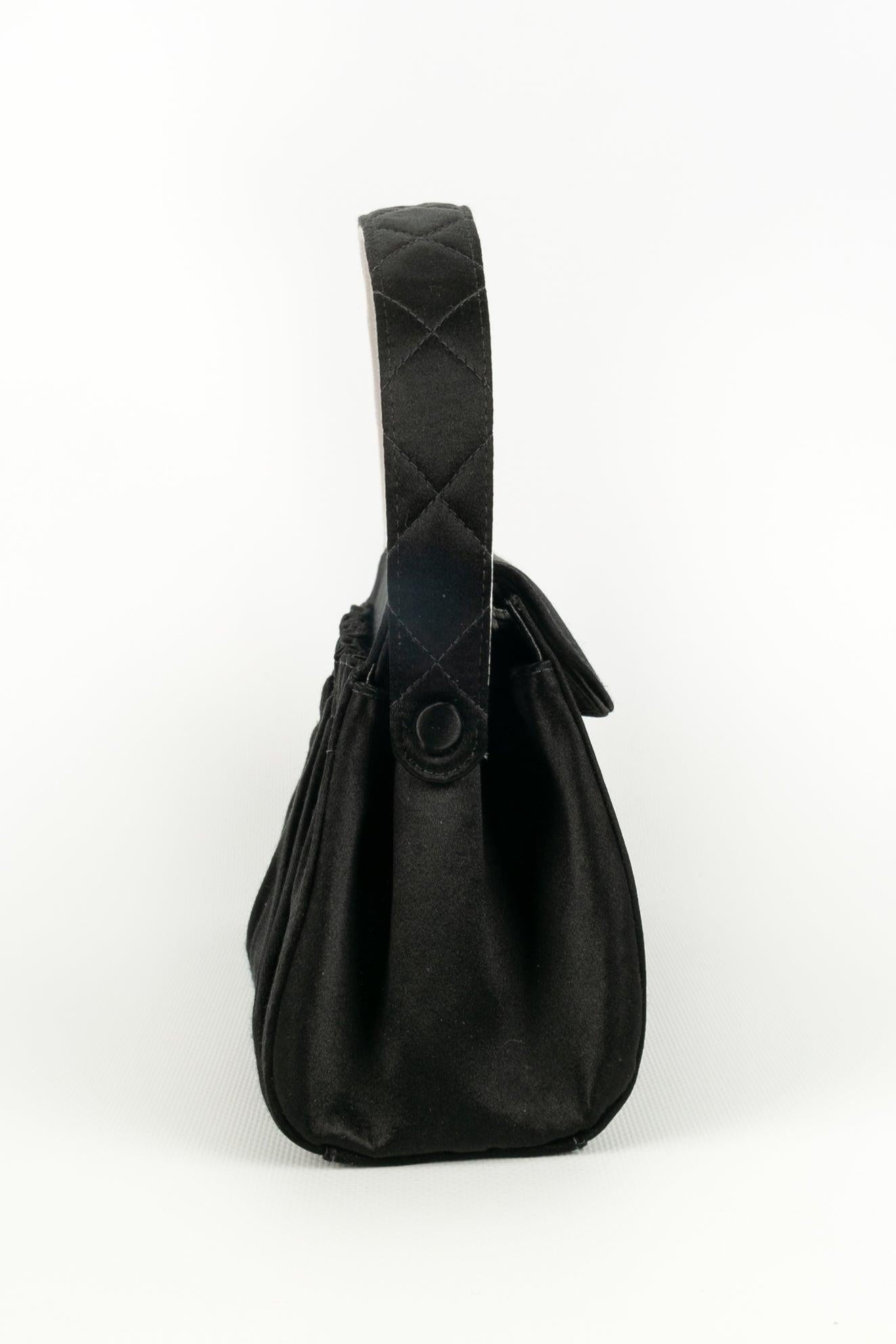 Women's Chanel Black Satin Bag, 2002/03