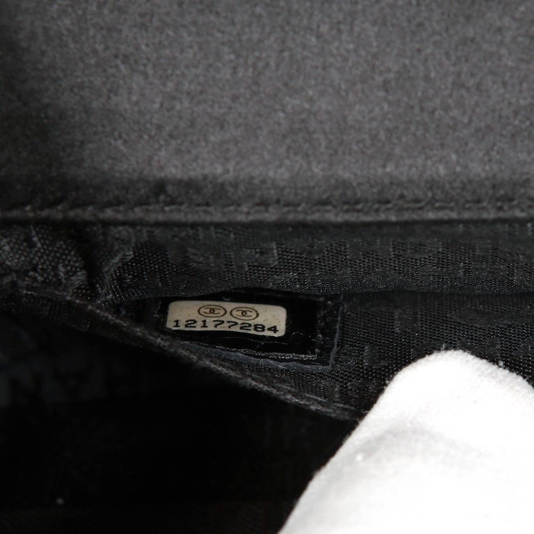 Chanel Black Satin Camellia Cross Body Bag at 1stDibs | crossbody bag ...