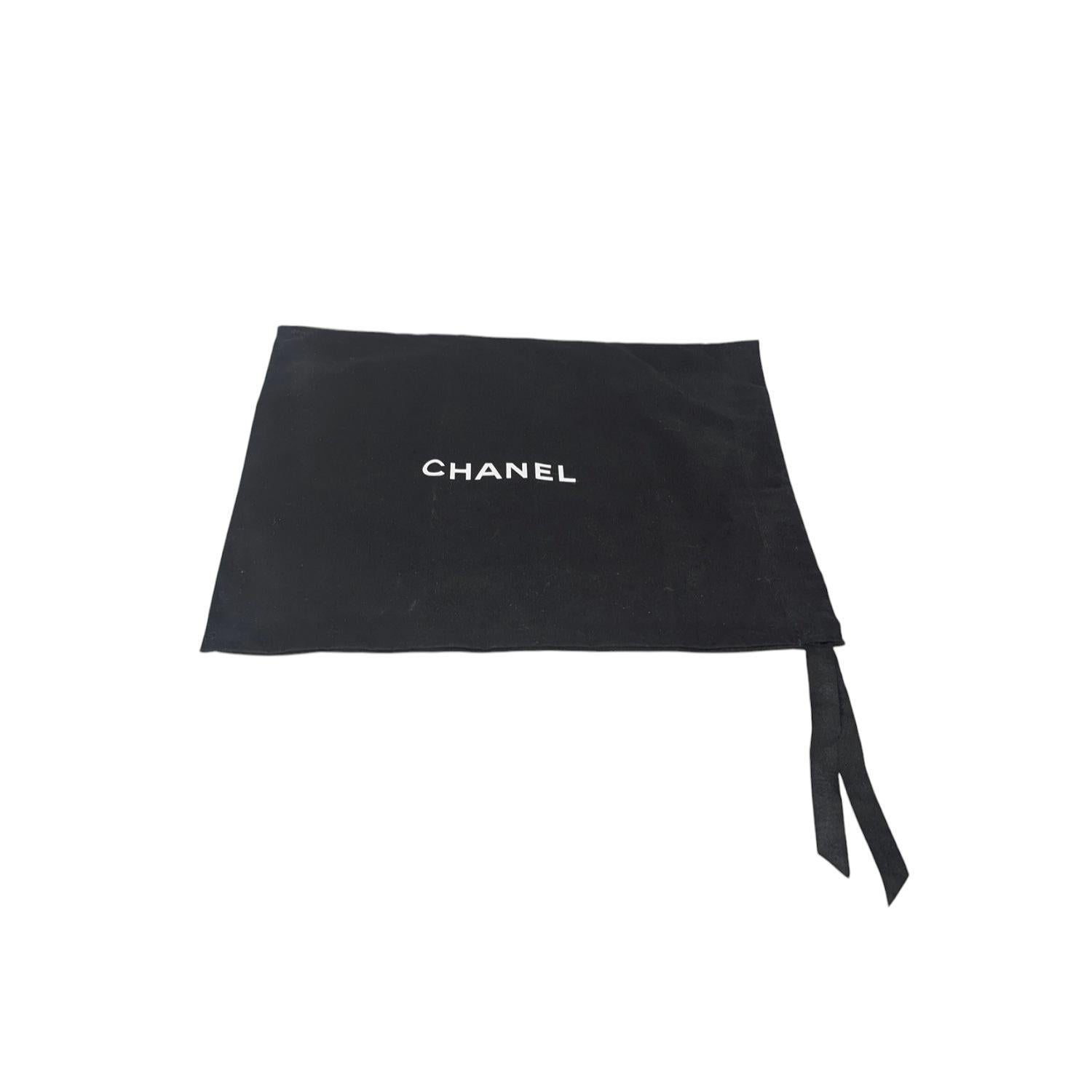 Chanel Black Satin Quilted Pleated Medium Single Flap 7