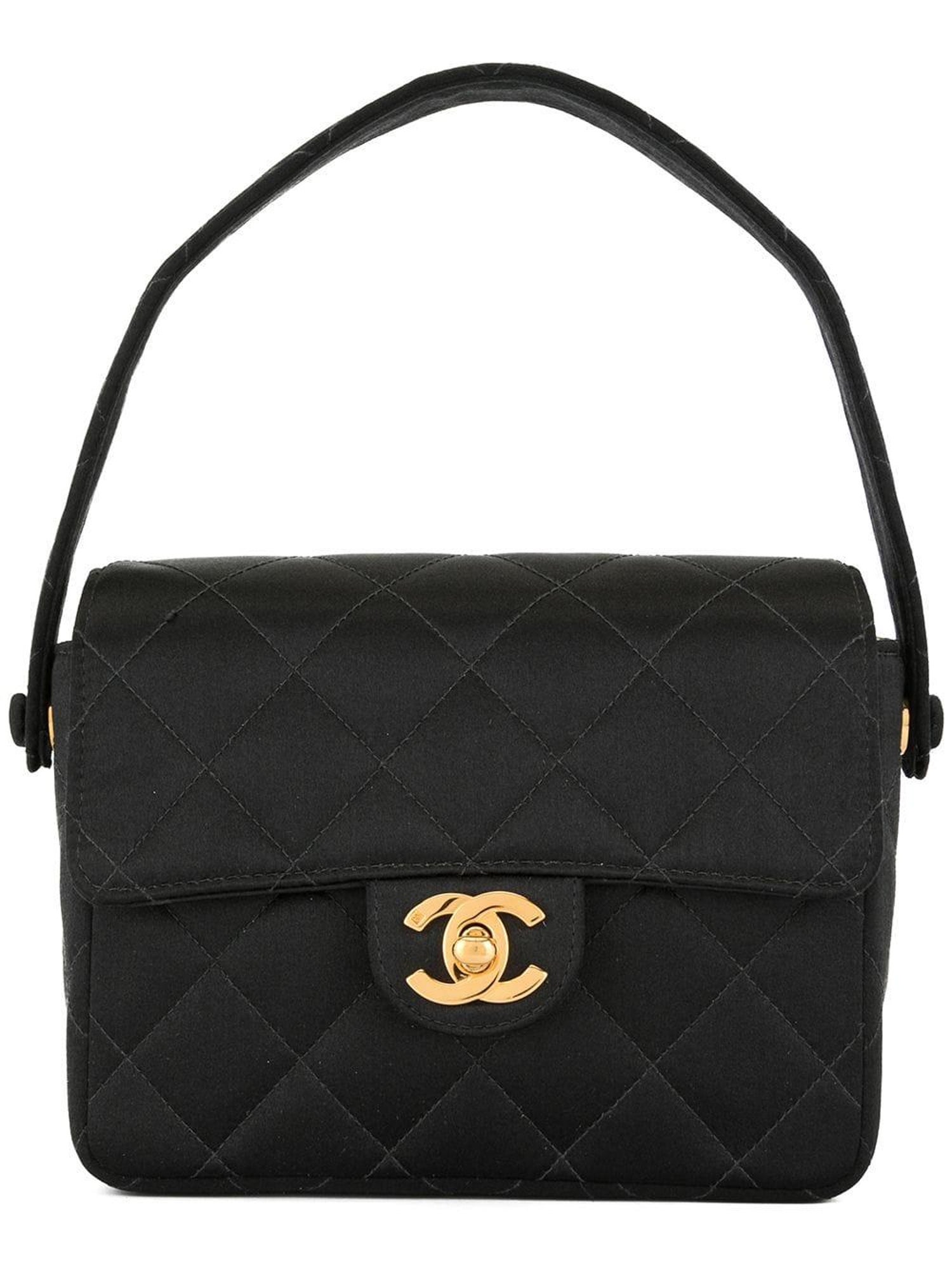 Chanel Black Satin Top Handle Satchel Small Mini Kelly Evening Party Flap  Bag at 1stDibs | chanel mini kelly bag, chanel mini kelly, mini kelly flap  bag chanel