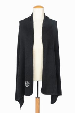 Chanel black scarf