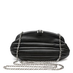 Chanel Black Sharpei Shoulder Bag lambskin leather