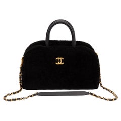 Chanel Shearling Bag - 34 For Sale on 1stDibs  chanel sheepskin bag, sheepskin  chanel bag, shearling bag chanel