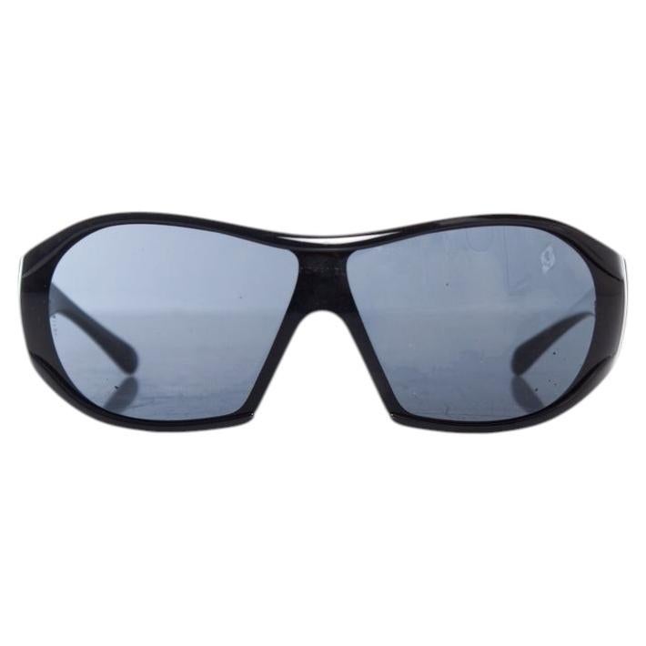 Chanel, Black shield sunglasses