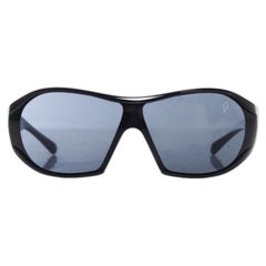 Chanel, Black shield sunglasses