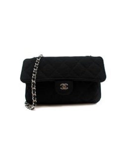 Chanel Black Shopping Tote Convertible Mini Crossbody Bag