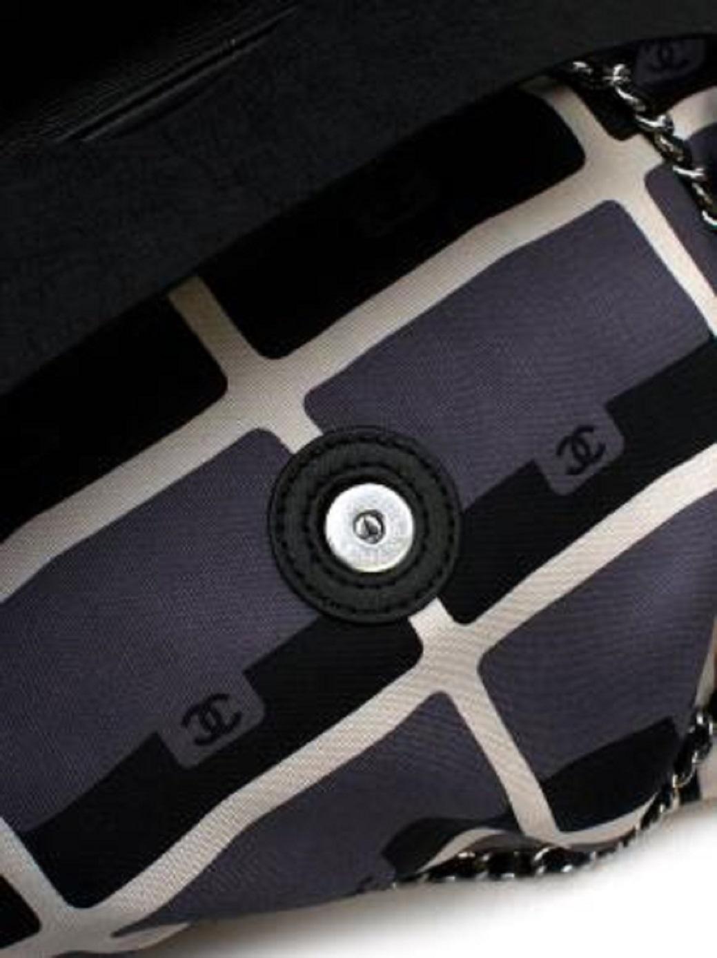 Chanel Black Shopping Tote Convertible Mini Crossbody Bag 4