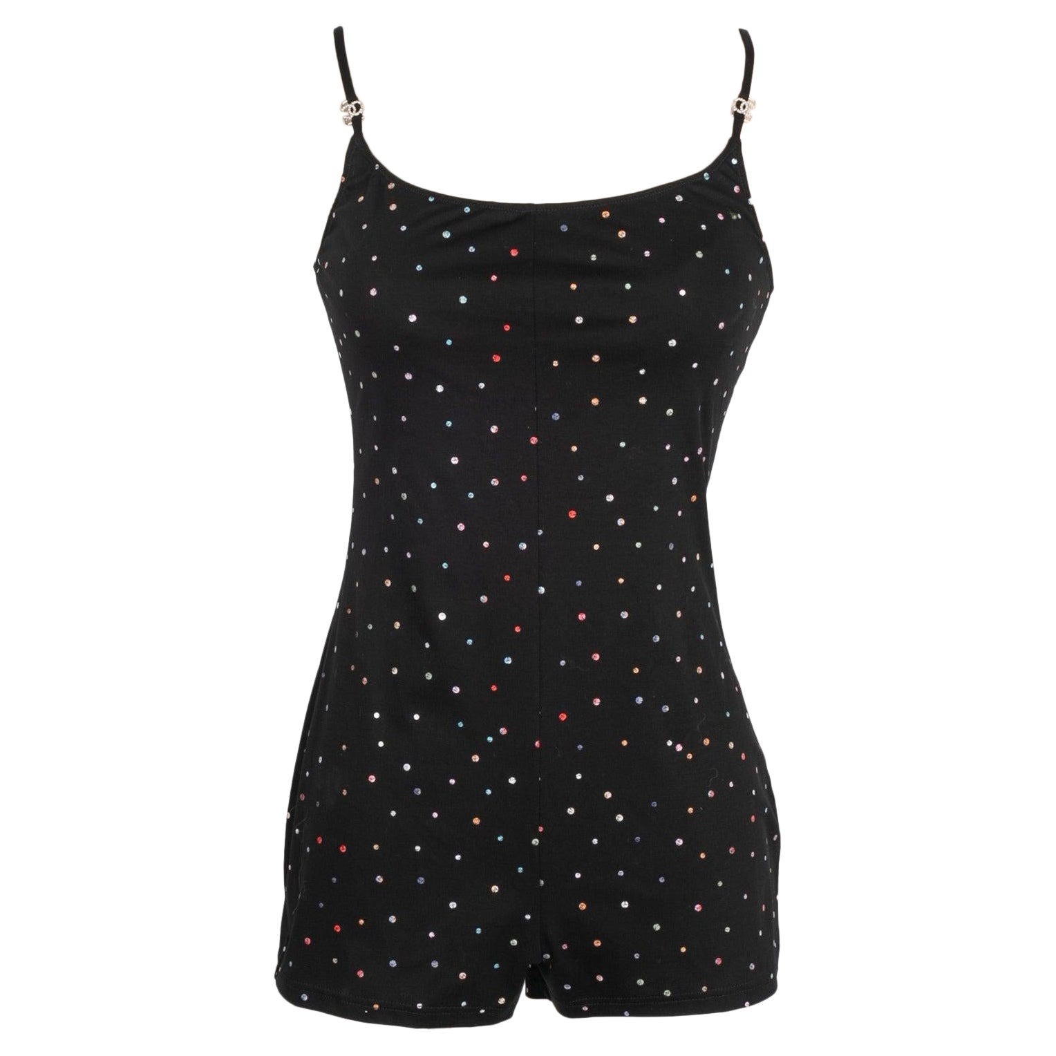 Chanel Black Shorts-swimsuit Bikini, 2024
