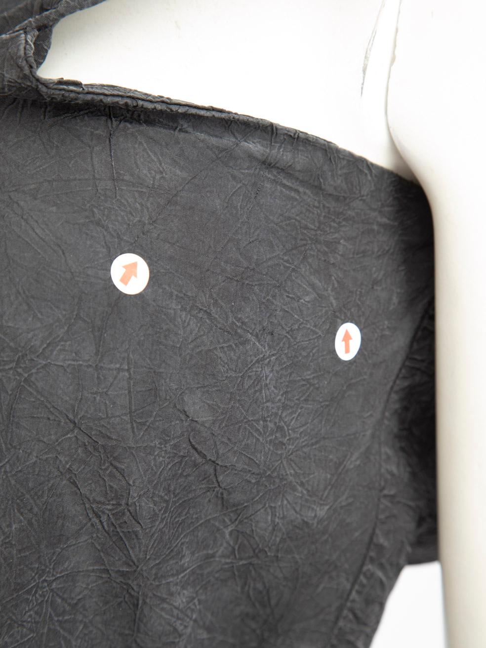 Chanel Black Shoulder Strap Tie Around Dress Size L 2