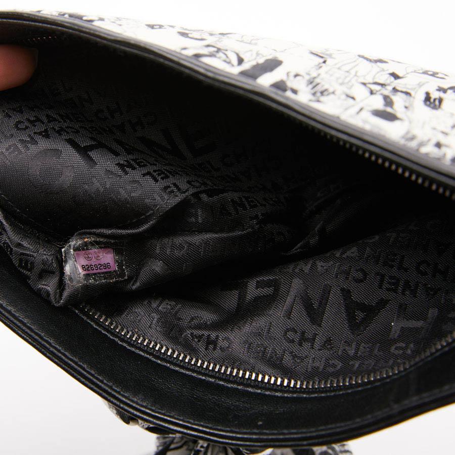 CHANEL Black Silk Clutch Coco Chanel Bag at 1stDibs | coco chanel handbag