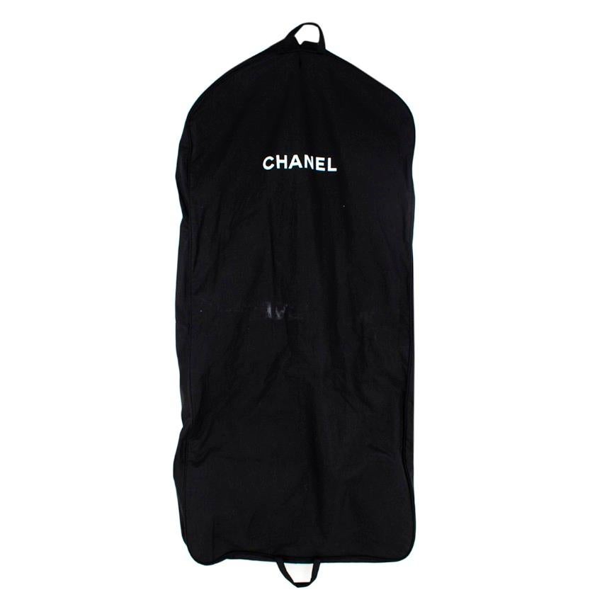 Chanel Black Silk Layered Sleeveless Dress - US 00 For Sale 5