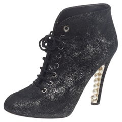 Chanel ankle boots heel - Gem