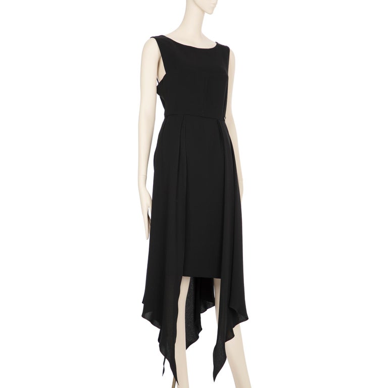Chanel Vestido Negro 40 FR en venta en 1stDibs