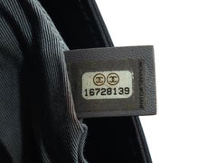 Chanel Black Small Coco Pleats Flap Messenger Bag