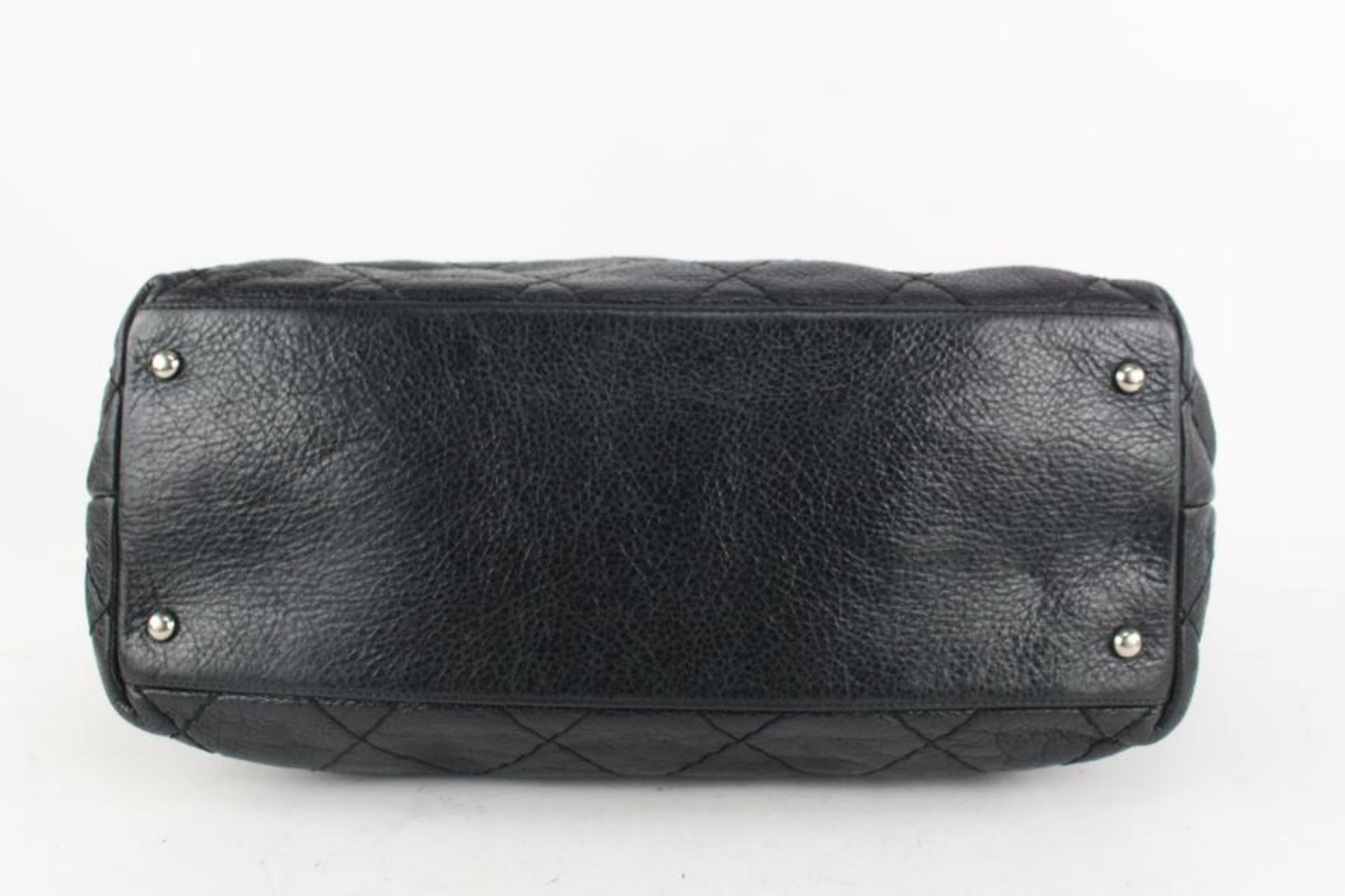 Chanel Black Soft Caviar On the Road Shopper Tote Bag 118c35 2