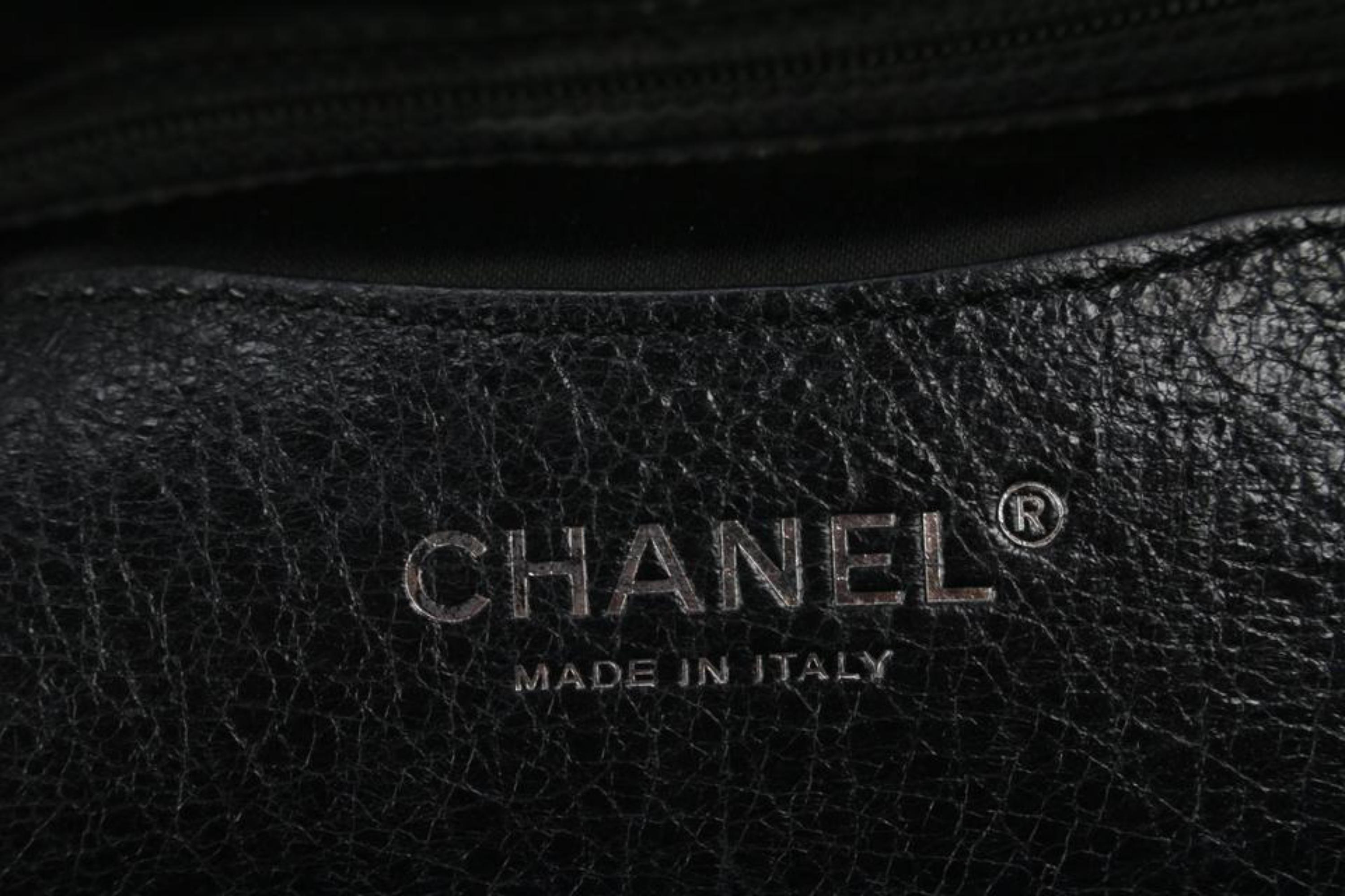 Chanel Black Soft Caviar On the Road Shopper Tote Bag 118c35 5
