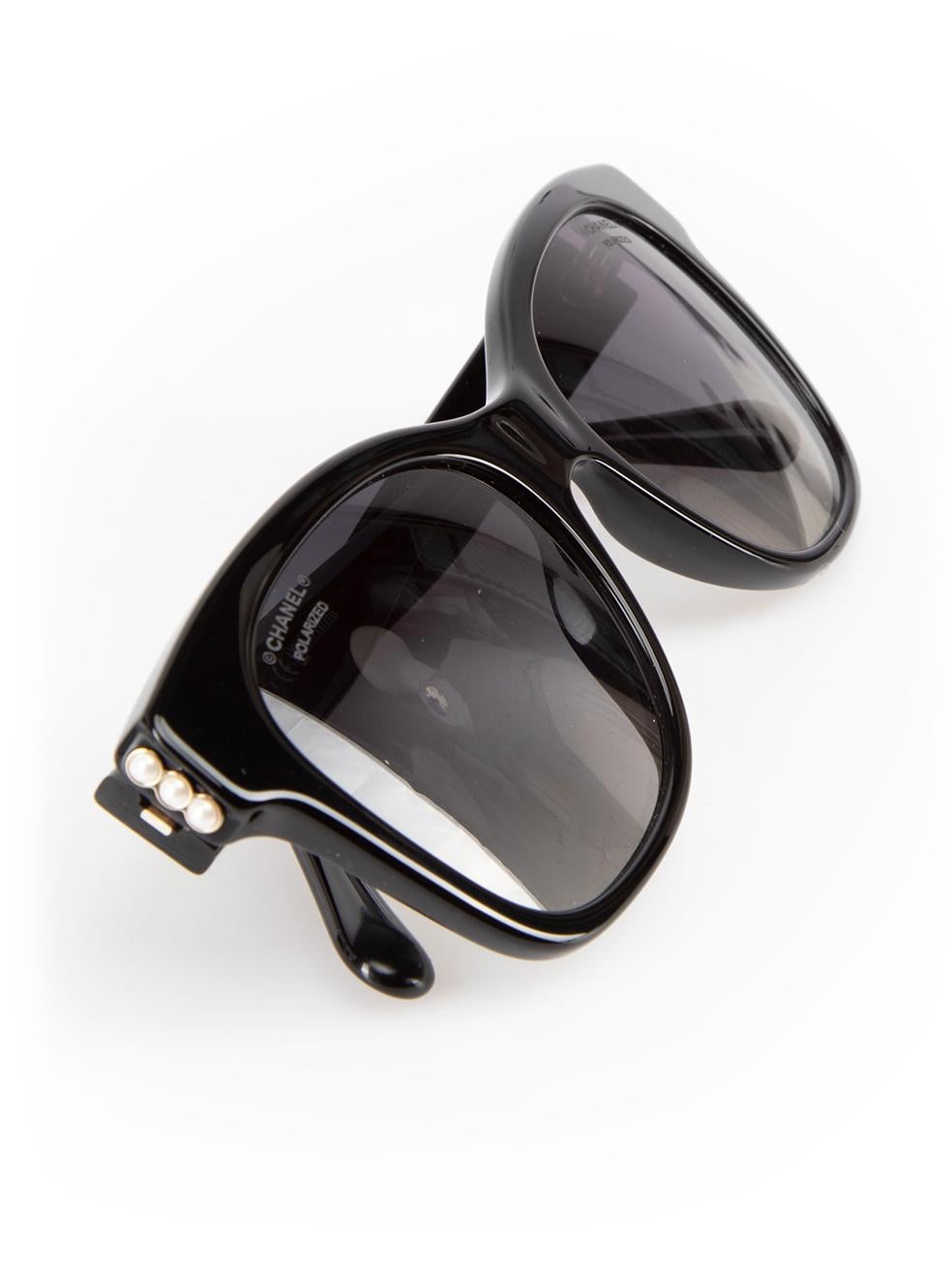 Chanel Black Square Wayfarer Sunglasses 4