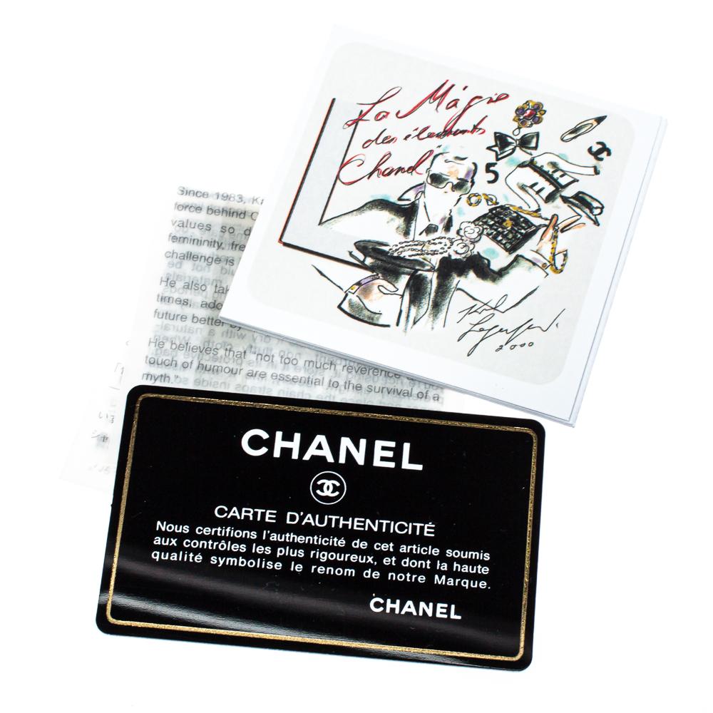 Chanel Black Stitch Quilted Leather Surpique Accordion Flap Bag 8