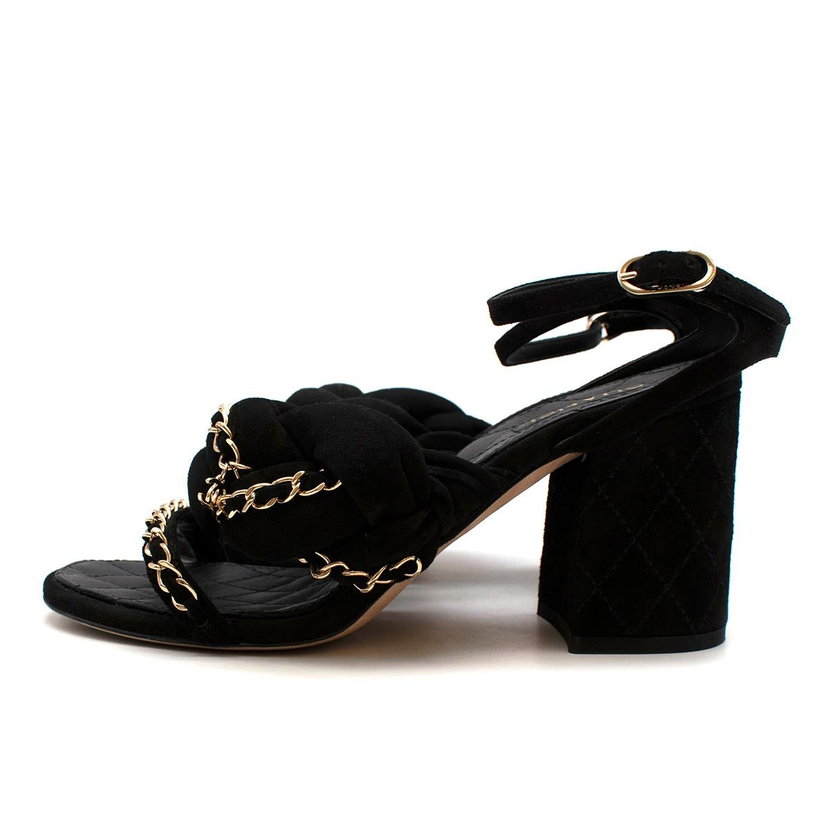 neutral chanel sandals