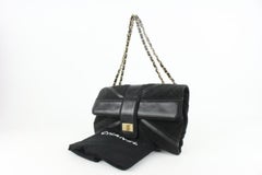 Chanel Black Suede Reissue Flag Flap 5C411C