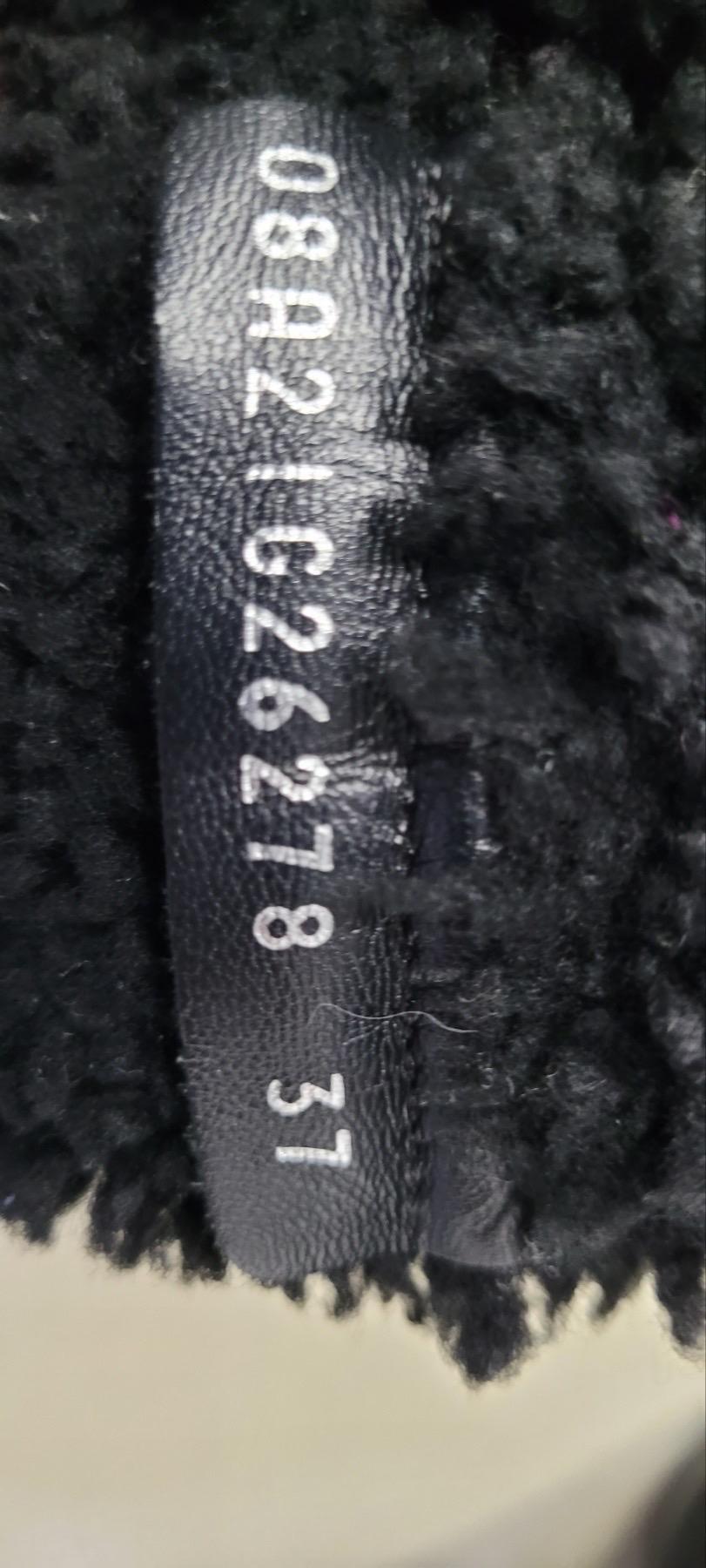 Chanel Black Suede Shearling CC Logo Boots  For Sale 1