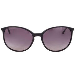 CHANEL black Sunglasses gradient grey Lenses 5278