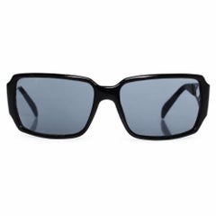 Chanel, black sunglasses with crystals