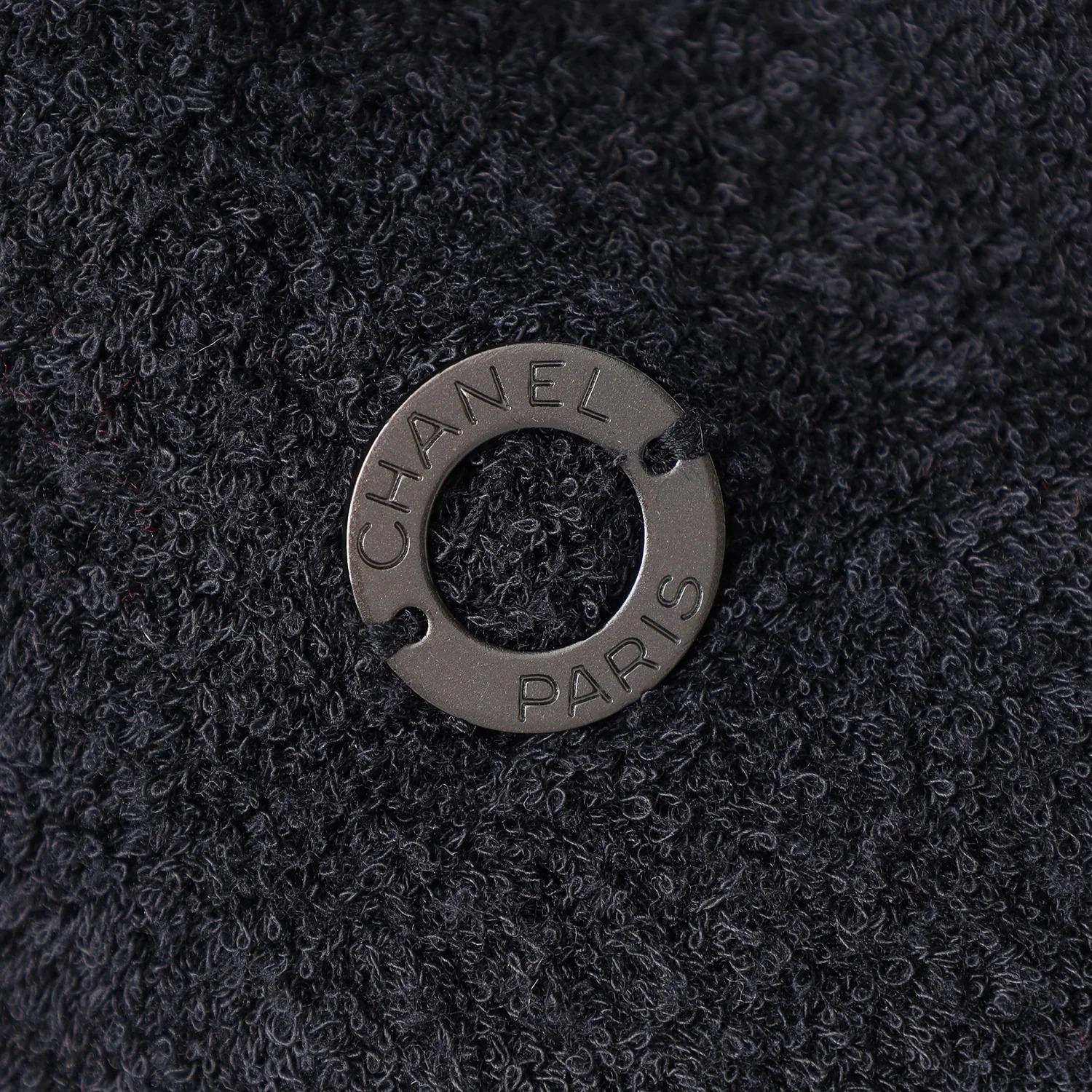 Chanel Black Sweater Cardigan Size 38 2