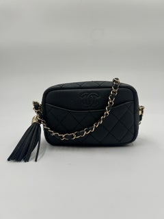 Chanel Black Tassel Camera Bag 2018