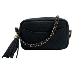 Chanel Black Tassel Camera Bag 2018