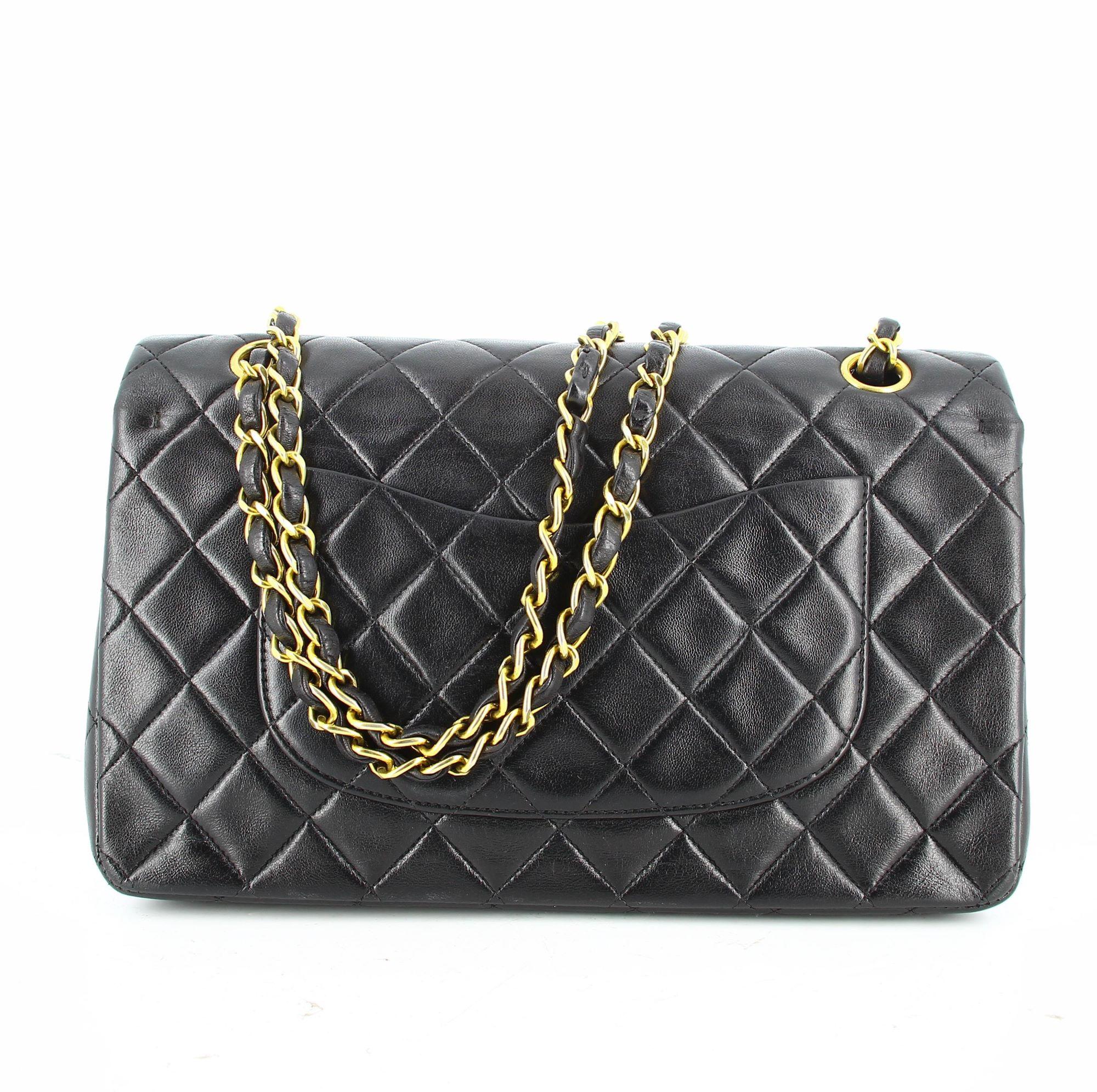 Chanel Black Timeless Bag 1