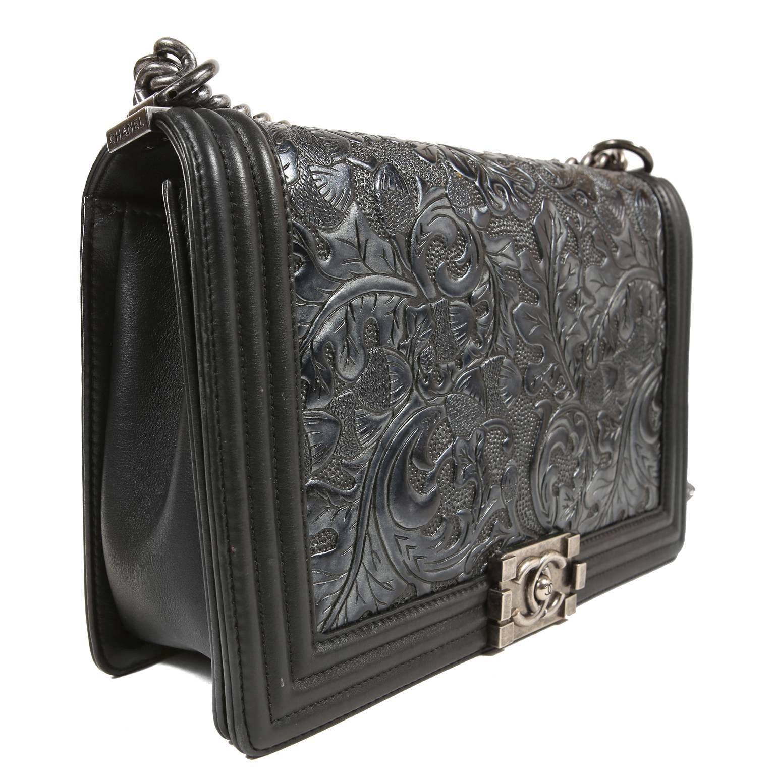 leather tooled bag