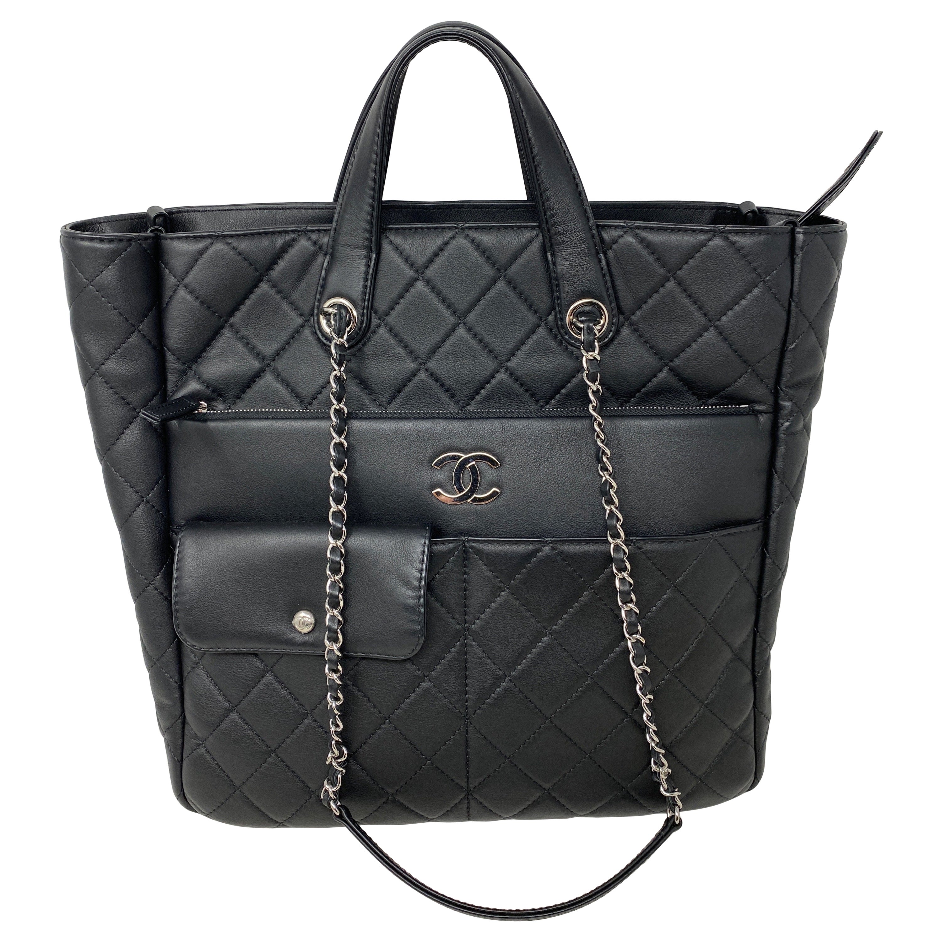 Chanel Schwarze Tragetasche