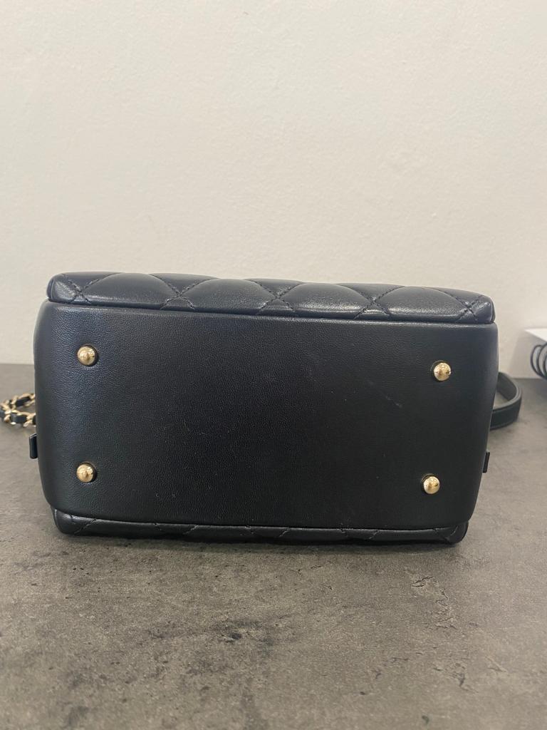 Chanel Black Trendy CC Bowling Bag 5