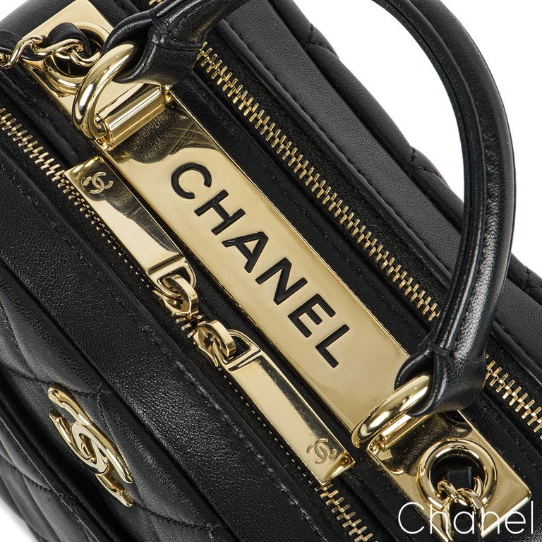WOMENS DESIGNER Chanel Large Trendy Bowling Bag For Sale at 1stDibs