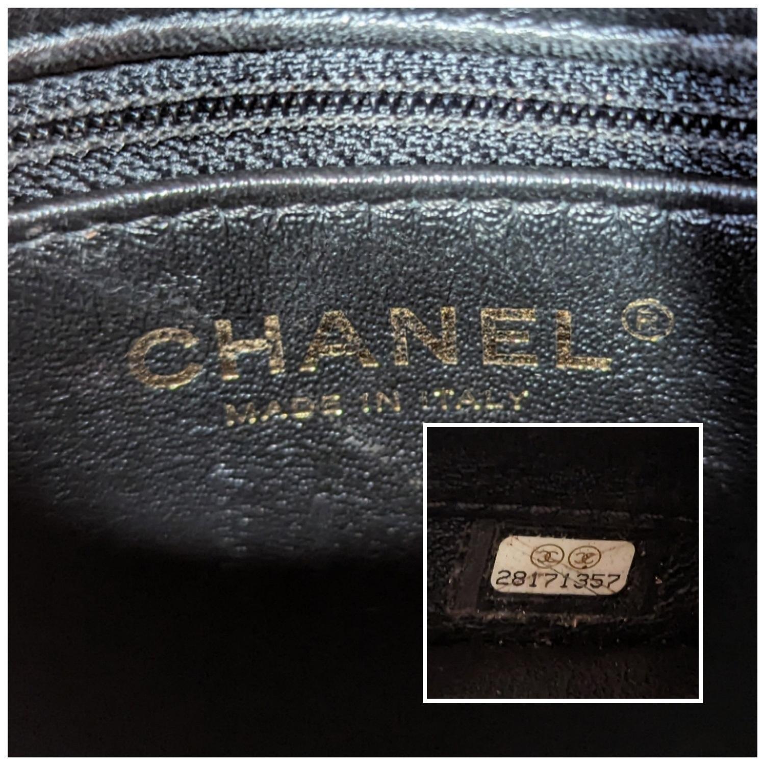 Chanel Black Trendy CC Chevron Top Handle Flap Bag 4