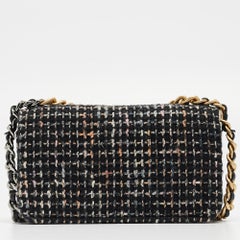 Chanel Black Tweed 19 WOC Bag
