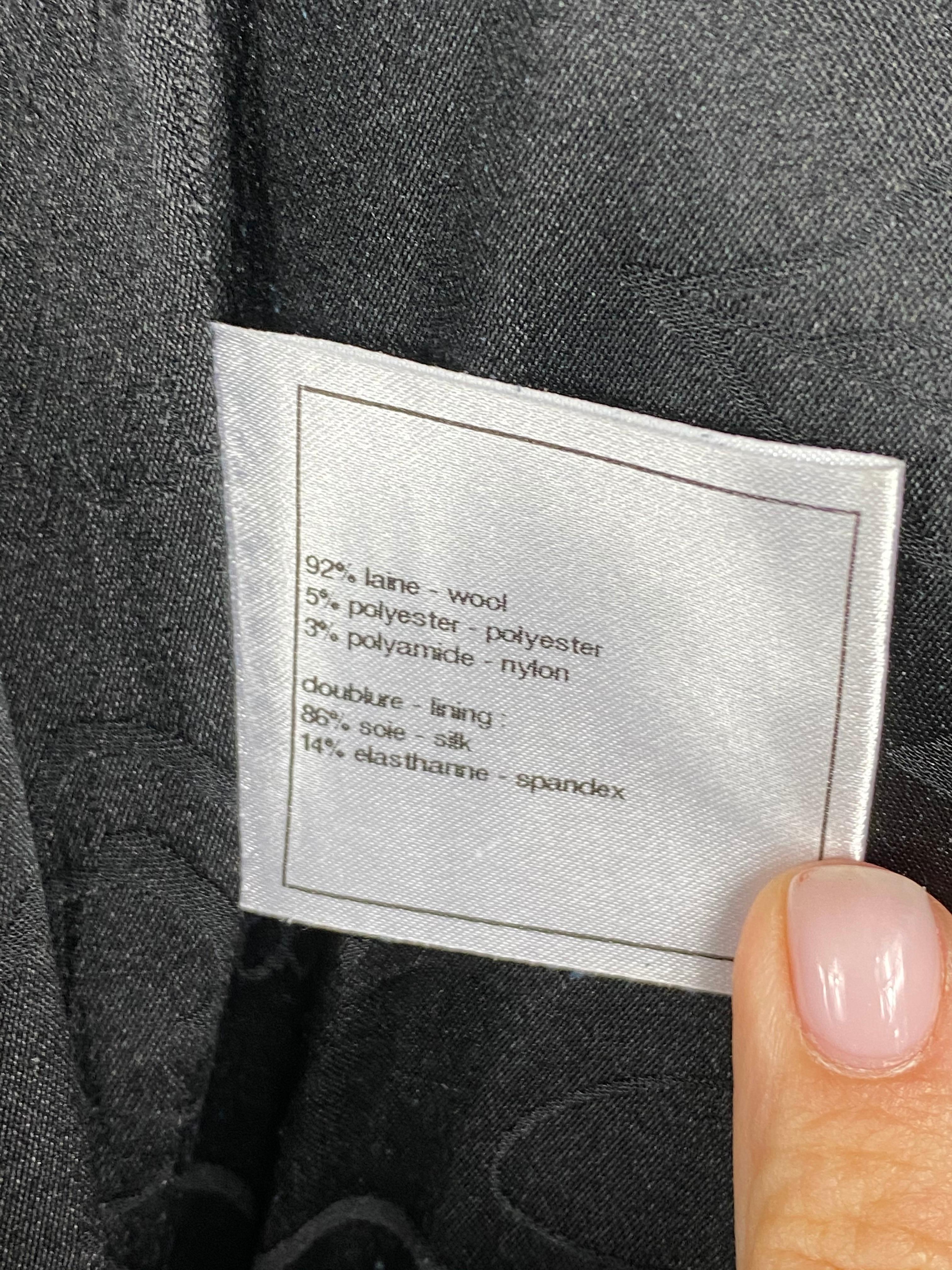 Chanel Black Tweed and Metallic Sleeveless Midi Dress Size 40 For Sale ...