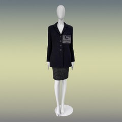 CHANEL Black Tweed Jacket  Paris / BOMBAY Collection 42 FR